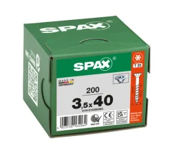 SPAX Universele Schroef Verzinkt VK Deeldraad T-Star Plus T20