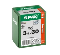 SPAX Universele Schroef Verzinkt VK Deeldraad T-Star Plus T20