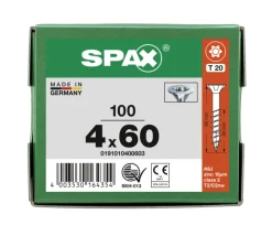 SPAX Universele Schroef Verzinkt VK Deeldraad T-Star Plus T20