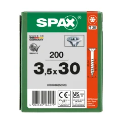 SPAX Universele Schroef Verzinkt VK Deeldraad T-Star Plus T20
