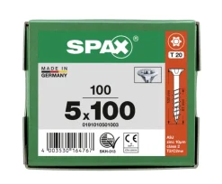SPAX Universele Schroef Verzinkt VK Deeldraad T-Star Plus T20
