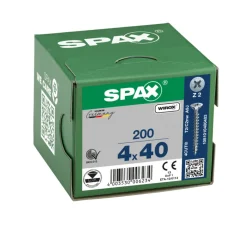 SPAX Universele Schroef Verzinkt VK Voldraad 200st