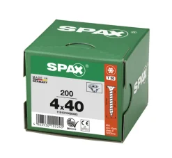 SPAX Universele Schroef Verzinkt VK Voldraad 200st