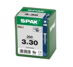 SPAX Universele Schroef Verzinkt VK Voldraad 200st