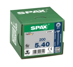 SPAX Universele Schroef Verzinkt VK Voldraad 200st