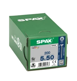 SPAX Universele Schroef Verzinkt VK Voldraad 200st