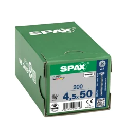 SPAX Universele Schroef Verzinkt VK Voldraad 200st
