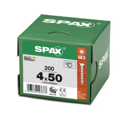 SPAX Universele Schroef Verzinkt VK Voldraad 200st