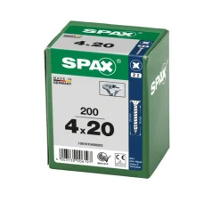 SPAX Universele Schroef Verzinkt VK Voldraad 200st