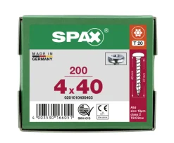 SPAX Universele Schroef Verzinkt BK Voldraad T20
