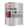 SPS Halfglans Lak System SB RAL 9010 0,75L