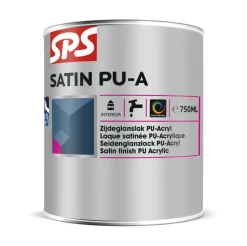 SPS Lak Satin PU-A RAL 9010 0,75L