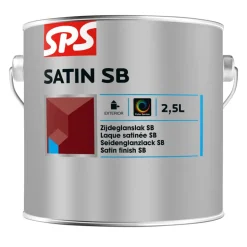 SPS Lak Satin SB Wit 2,5L