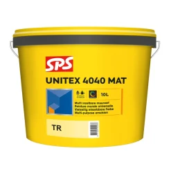 SPS Muurverf Unitex 4040 Mat Mengbasis TR 10L