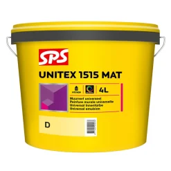 SPS Muurverf Unitex 1515 Mat Mengbasis D 4L