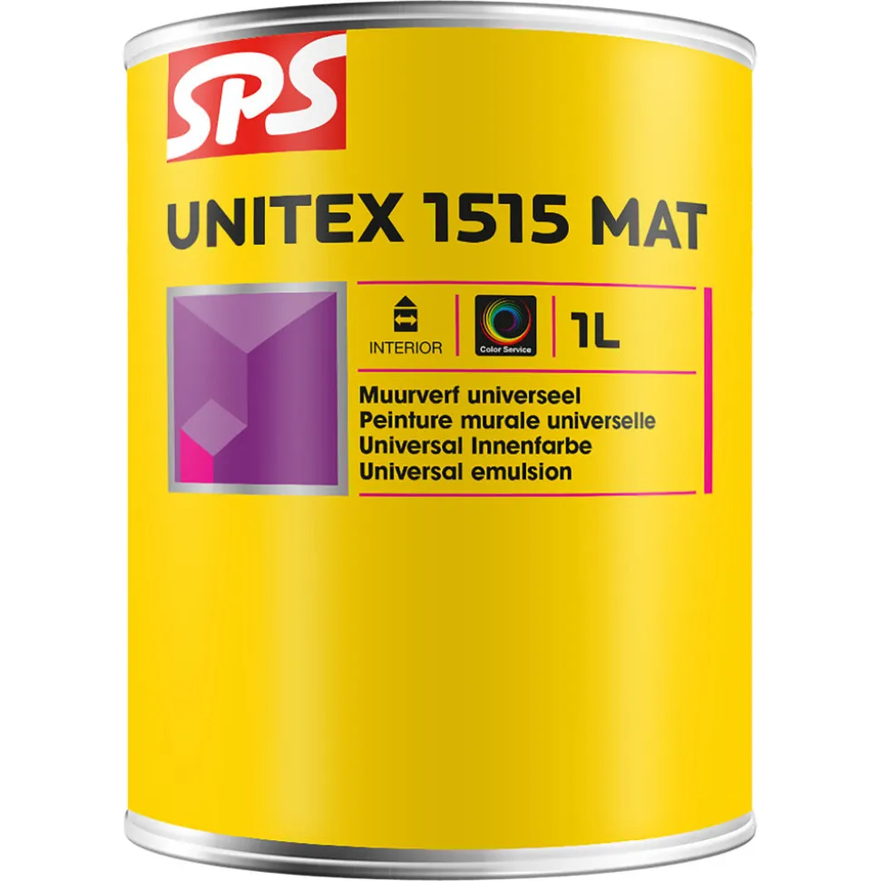 SPS Muurverf Unitex 1515 Mat Mengbasis TR 1L
