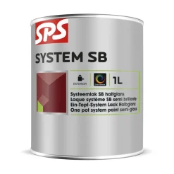 SPS System SB Halfglanzende Lak Mengbasis P 1L