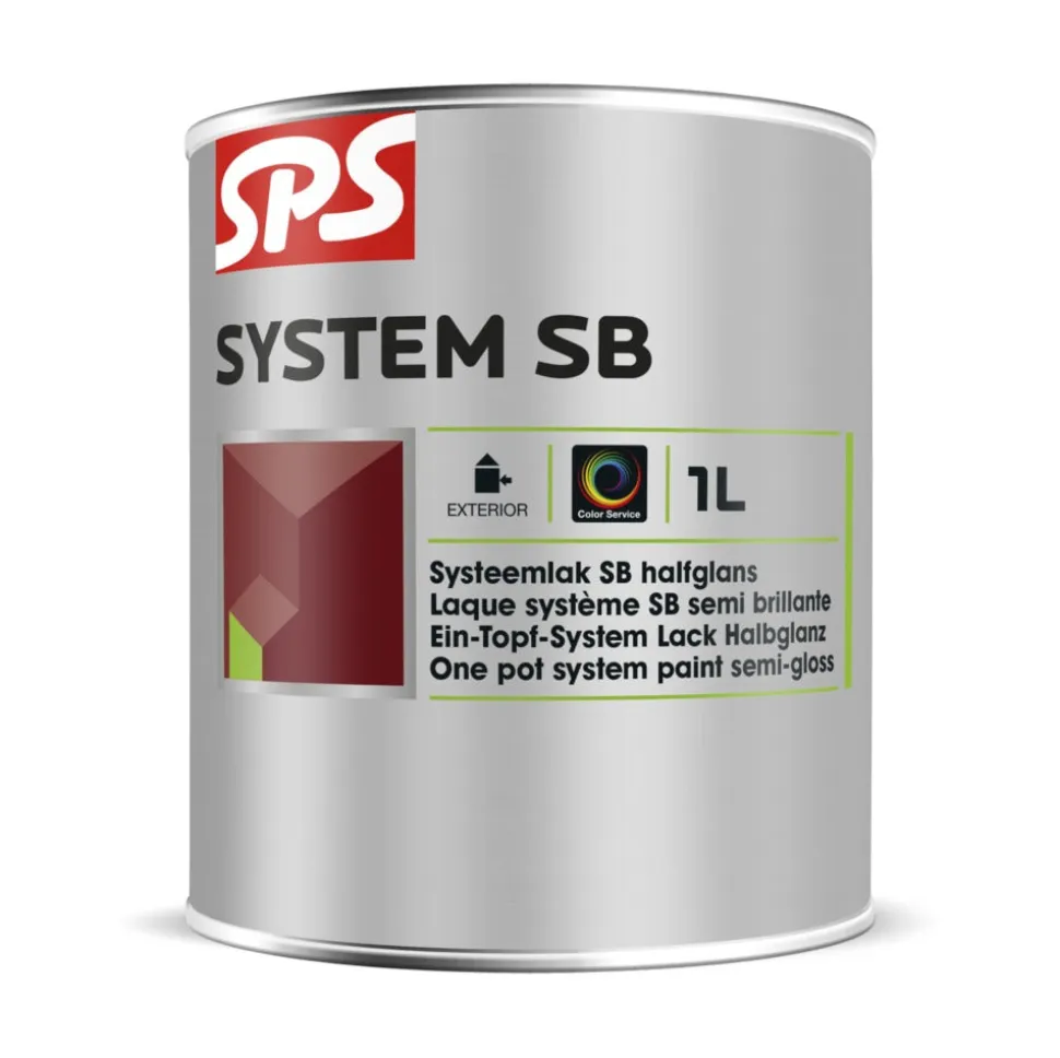SPS System SB Halfglanzende Lak Mengbasis GL 1L