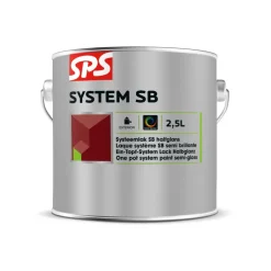 SPS System SB Halfglanzende Lak Mengbasis P 2,5L