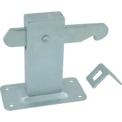 StarX Deurvastzetter Met Vloerplaat RVS 120x67x7mm