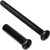 StarX Patentbout Zwart M4x45mm 4st