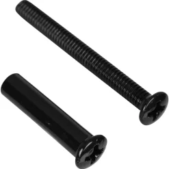 StarX Patentbout Zwart M4x38mm 4st