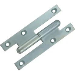 StarX Paumelle DIN Links Hamburger Model Verzinkt 140 x57mm