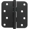 StarX Scharnier Rond Model Met Losse Pen Zwart 89x89mm 2stuks