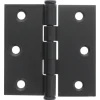 Starx Scharnier Vierkant Model Met Losse Pen Zwart 76x76mm 2stuks