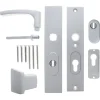 Starx Veiligheidsbeslag Duwer-Kruk-Langschild PC55/72 SKG*** Aluminium