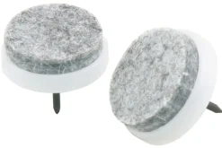 StarX Viltnagel Kunststof 24mm Wit 4stuks