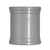 Steekmof PVC 2x manchetmof Ø 125 mm KOMO-keur