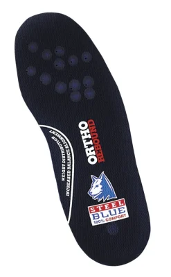 Steel Blue Inlegzool Ortho Rebound Zwart Maat 41