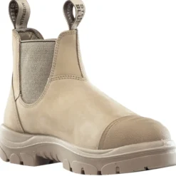 Steel Blue Veiligheidsschoen Chelsea Boot Hobart S3 Beige