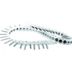 Steelies Band-Spaanplaatschroef Basic Verzinkt VK 4,0x30mm Voldraad PZ2 1000st