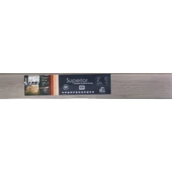 Superior Laminaat 7mm 2V-groef lichtgrijs eiken 19,3x138cm 2,4m2 70% PEFC