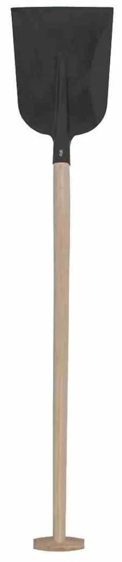 Super Prof Betonschop 0 Grijs Met Houten Steel 110cm