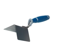 Super Prof ECO Hoekschop RVS 80x60 mm uitwendig dubbeltje rond met softgreep