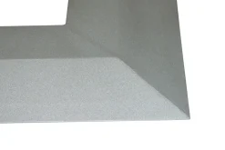 Super Prof Hoekwandrij Trapezeprofiel Aluminium 750mm