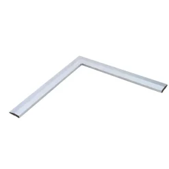 Super Prof Hoekwandrij Trapezeprofiel Aluminium 750mm