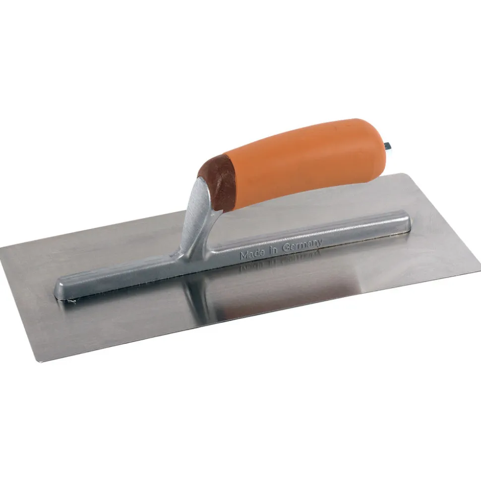 Super Prof Pleisterspaan RVS Hol Gebogen Met Softgreep 305x120mm