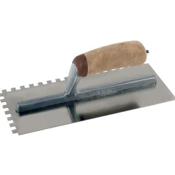 Super Prof Pure Lijmspaan RVS Lederen Handgreep 280x120mm 6x6mm
