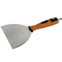 Super Prof Spachtelmes RVS Met Schroefbit Met Softgreep 150mm