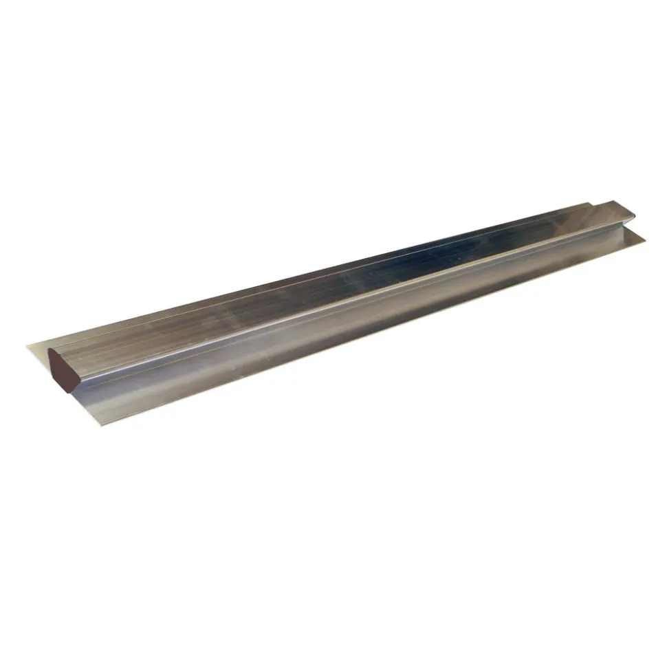 Super Prof Wandrij Dubbel H-profiel Aluminium 180cm