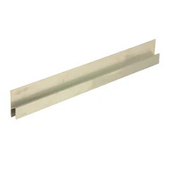 Super Prof Wandrij H-profiel Aluminium Breedte 28mm 1000mm