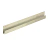Super Prof Wandrij H-profiel Aluminium Breedte 28mm 1500mm