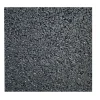 Tegeldrager rubber mat 10x10x1 cm zwart