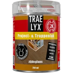 Trae Lyx Project-en Trappenlak Zijdeglans 2K 750ml
