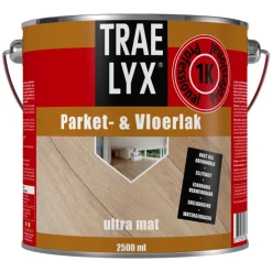 Trae Lyx Vloer- En Parketlak Ultra Mat 2,5L