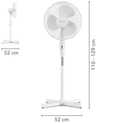 Trotec statiefventilator TVE 16 wit